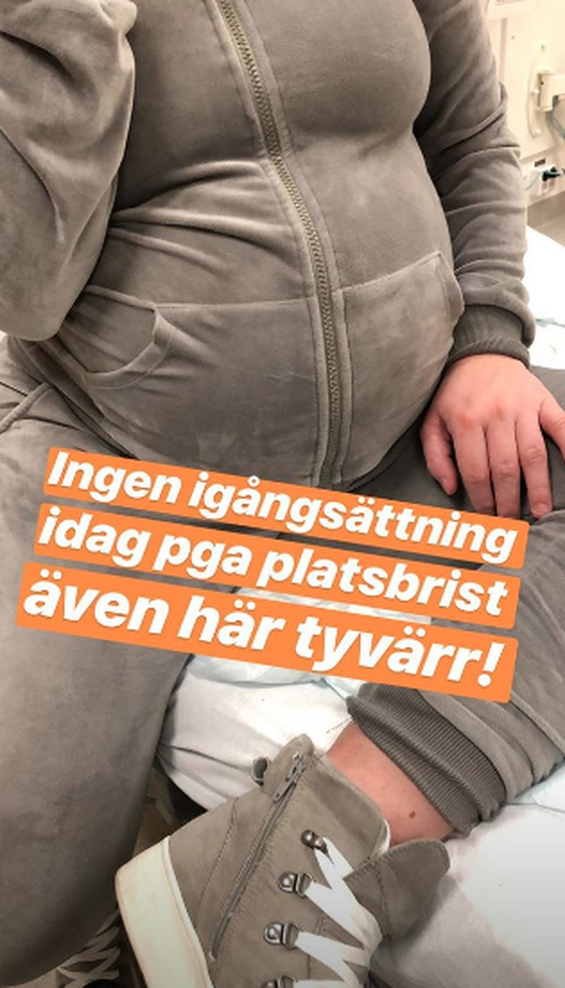 Det blir ingen igångsättning under fredagskvällen meddelar Joakim på Instagram. Det blir ingen igångsättning under fredagskvällen meddelar Joakim på Instagram.